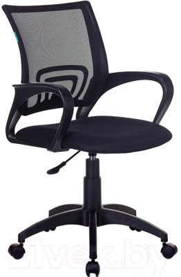 Кресло офисное Бюрократ KE-695N/LT/Black (сетка/черный, TW-01/TW-11) - фото 1 - id-p225916846