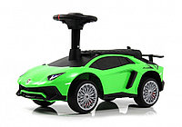 Детский толокар RiverToys M555MM-D (зелёный) Lamborghini Aventador SV