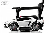 Детский толокар RiverToys M555MM-H (белый) Lamborghini Aventador SV, фото 3