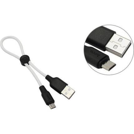 Кабель Hoco X21 Plus 712394 USB AM-- micro-B 0.25м, фото 2