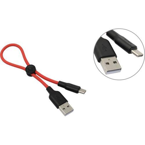Кабель Hoco X21 Plus 712455 USB AM -- USB-C 0.25м