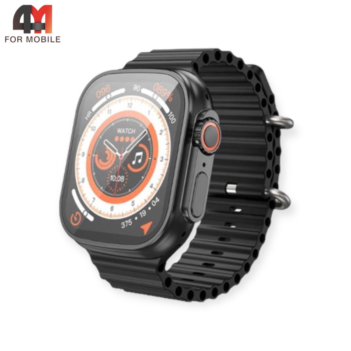 Смарт часы Hoco, Y12 Ultra, черный - фото 1 - id-p226160463