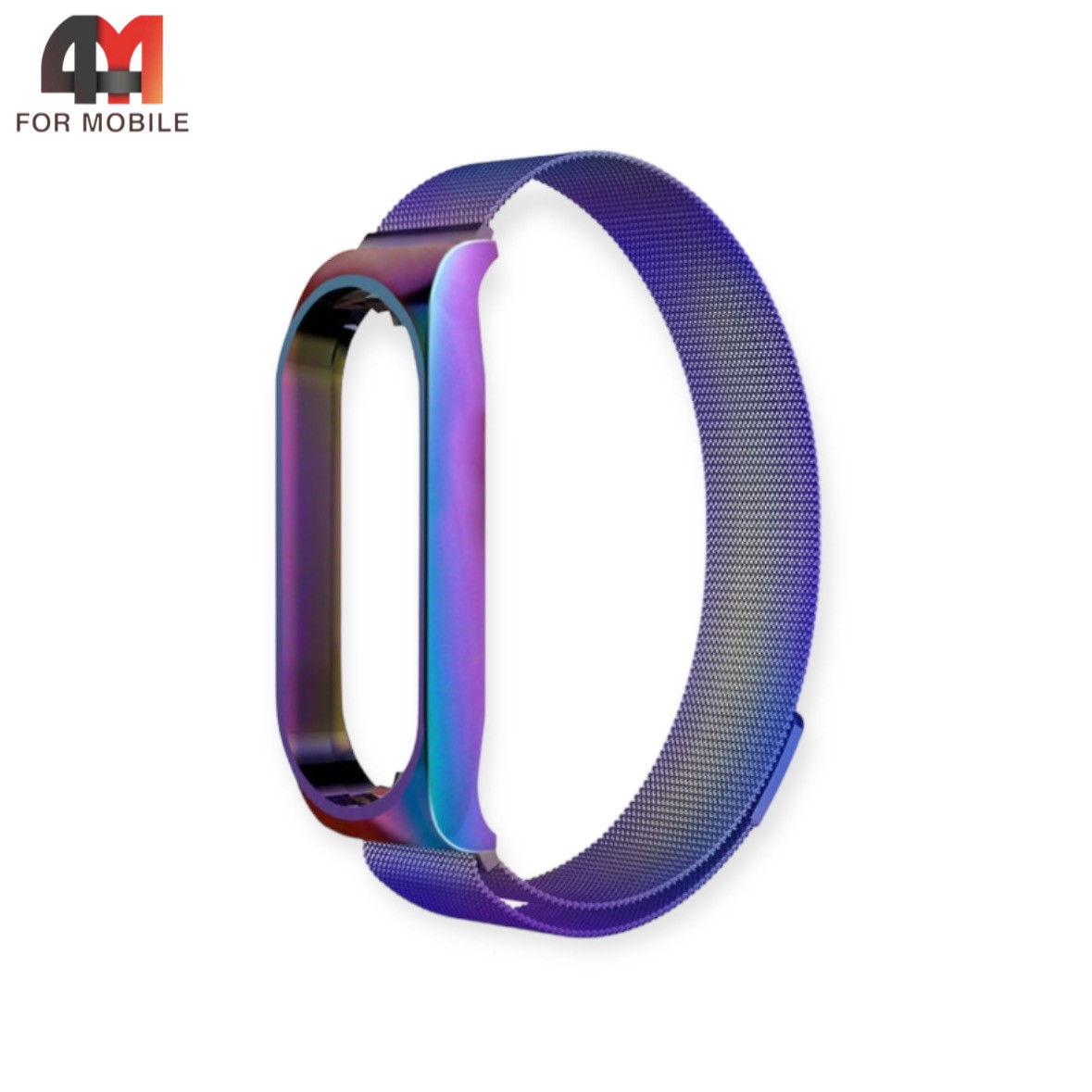 Сменный браслет Xiaomi Mi Band 3/4 миланская петля, цвет хамелеон - фото 1 - id-p226160366