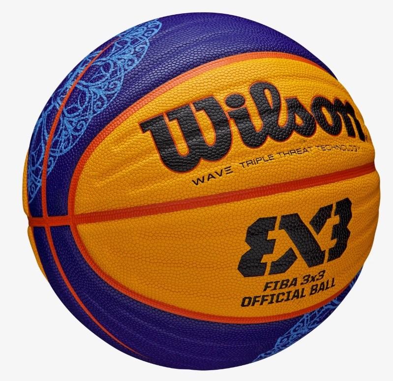 Мяч баскетбольный №6 Wilson Fiba 3x3 Official Paris 2024 Limited Edition - фото 1 - id-p226160476