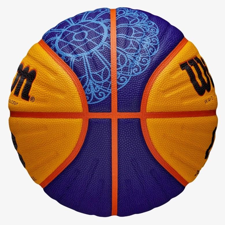 Мяч баскетбольный №6 Wilson Fiba 3x3 Official Paris 2024 Limited Edition - фото 2 - id-p226160476