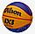 Мяч баскетбольный №6 Wilson Fiba 3x3 Official Paris 2024 Limited Edition, фото 5