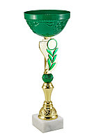 Кубок на мраморной подставке , высота 30 см, чаша 100 см арт. 234-300-100