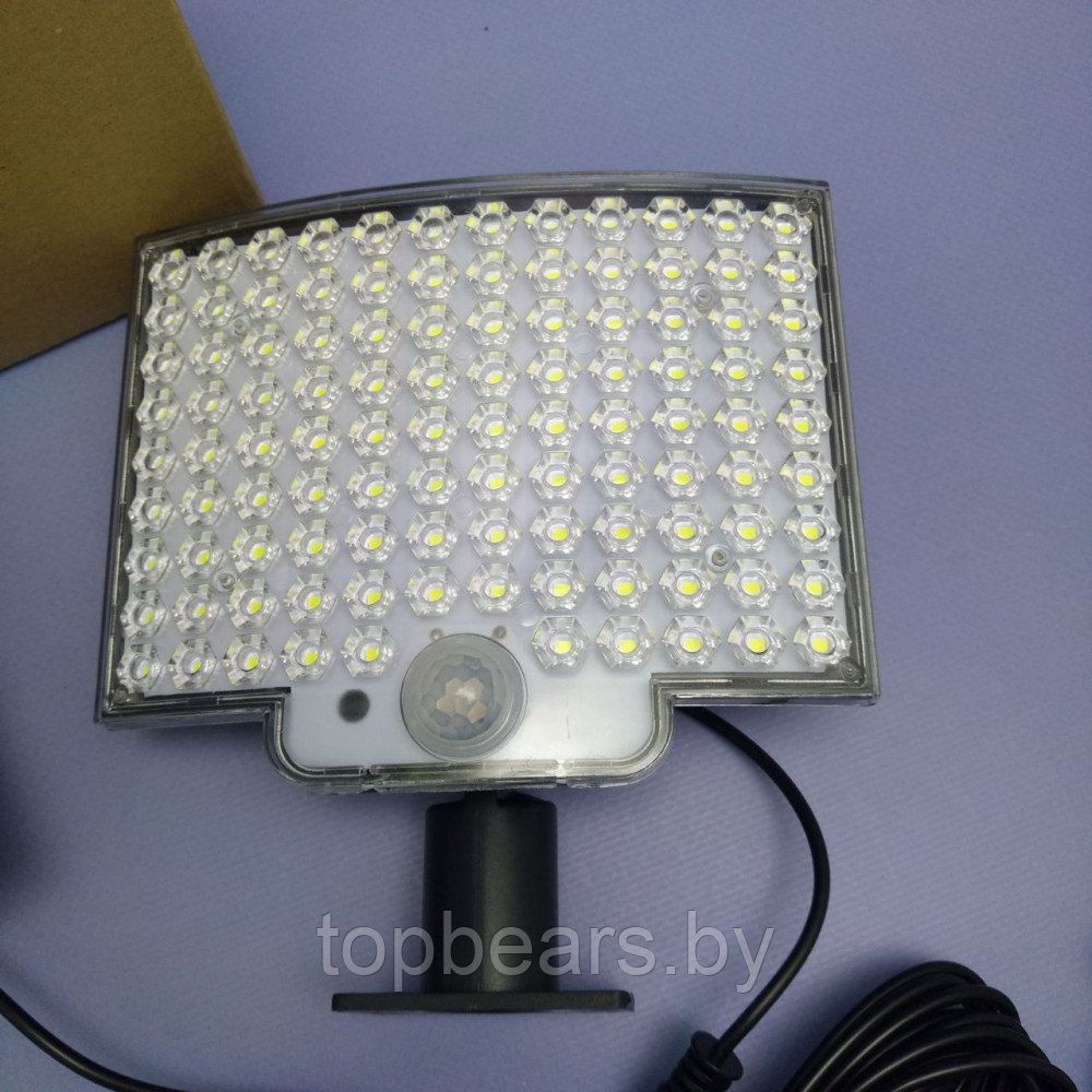 Светильник - прожектор на солнечной батарее с датчиком движения и пультом управления Led Solar Sensor Light - фото 4 - id-p226162306