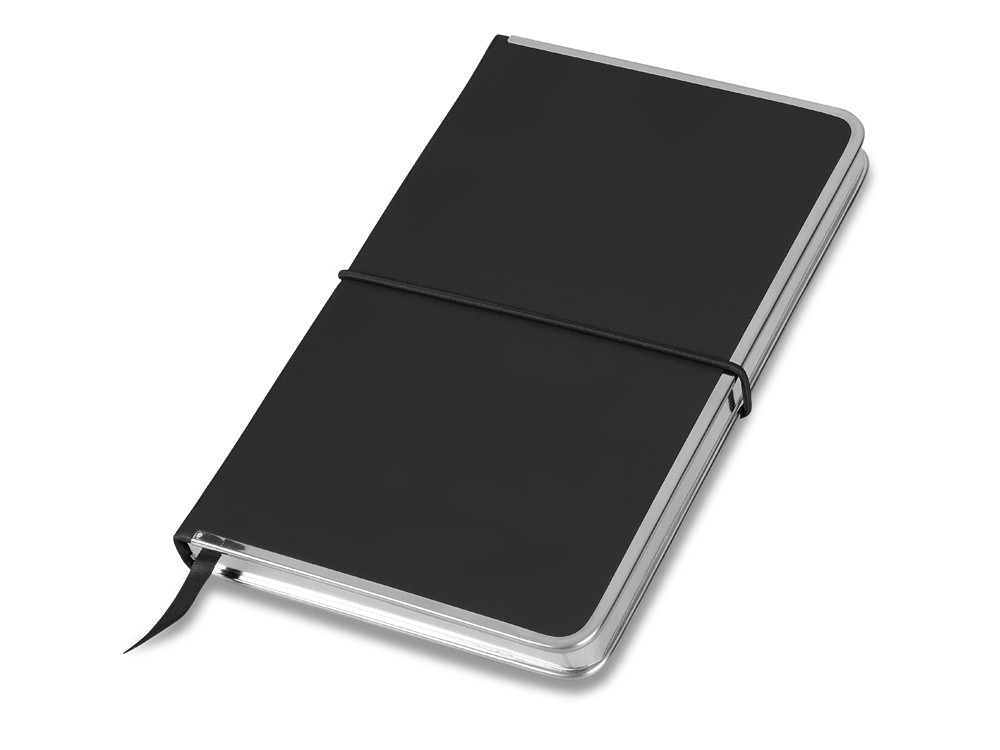 Подарочный набор Silver Sway с ручкой и блокнотом А5, черный - фото 4 - id-p226166059