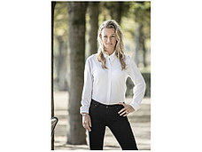 Женская рубашка Bigelow из пике с длинным рукавом, белый, фото 2