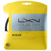 Струна теннисная Luxilon 4G Black 1.25/12.2 м (черный) (арт. WR8308201125)
