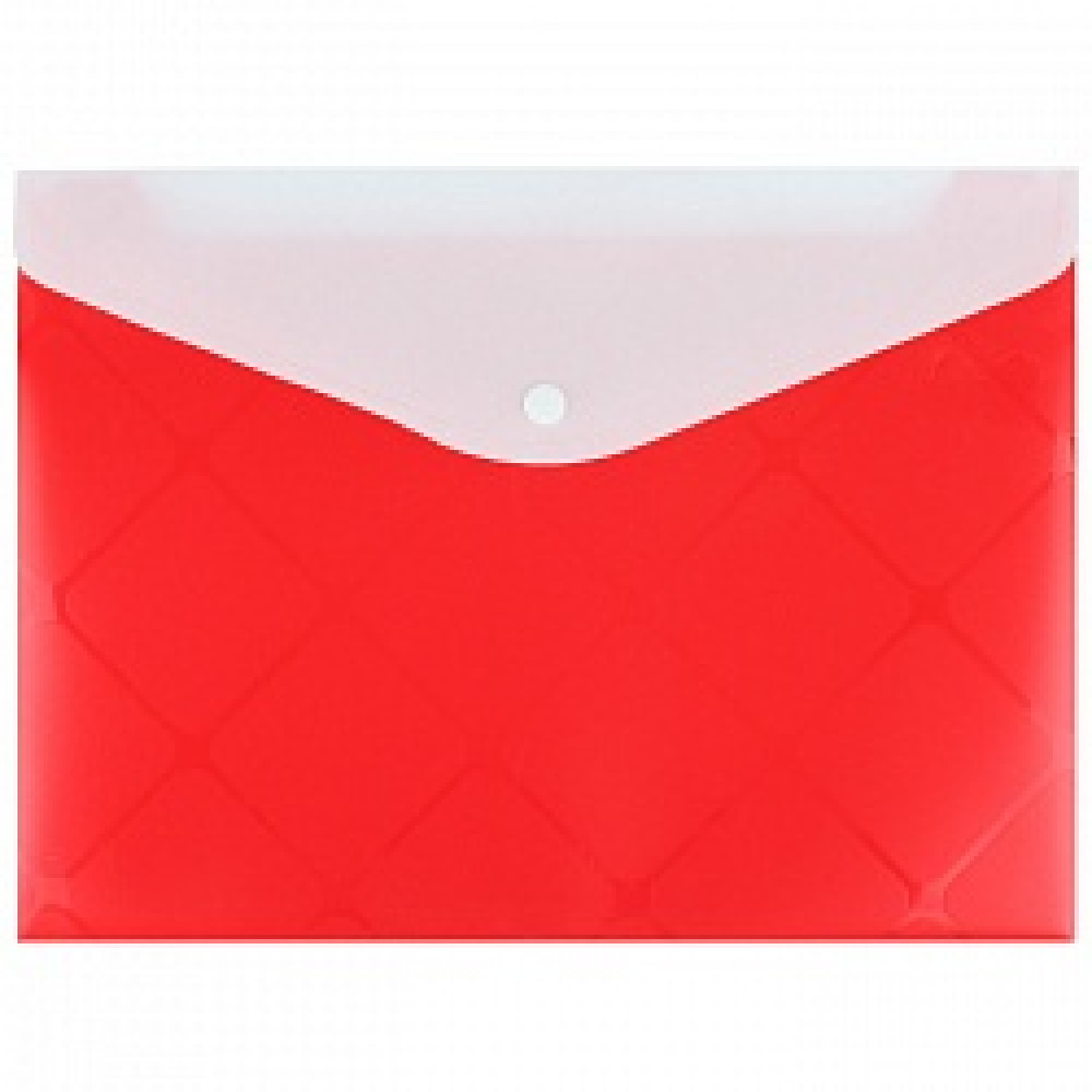 Папка-конверт на кн. А4 Diamond красная DV-0377D-RD - фото 1 - id-p226162002