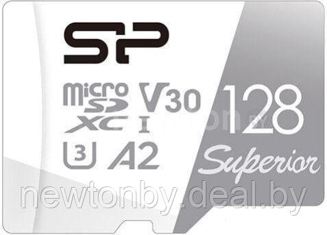 Карта памяти Silicon-Power Superior microSDXC SP128GBSTXDA2V20 128GB - фото 1 - id-p226168574