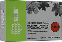 Картридж Cactus CS-PFI120MBK Matte Black для Canon iPF TM-200/TM-205/TM-300/TM-305