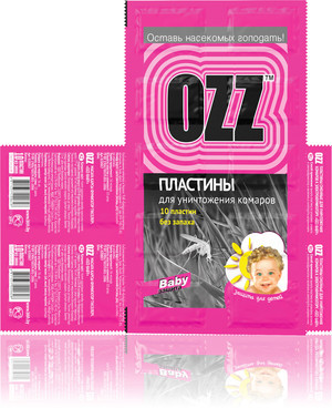 OZZ Baby Пластины сменные к фумигатору 10шт - фото 1 - id-p127465682