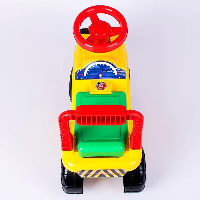 Толокар-машинка «Трактор», цвет жёлтый - фото 3 - id-p226170055