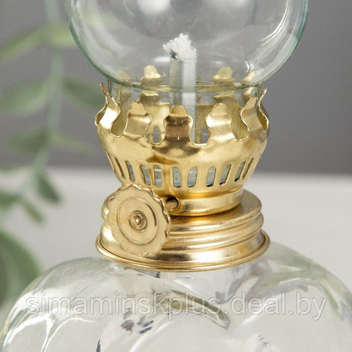Керосиновая лампа декоративная "Сердце Алладина" прозрачный 7,5х7,5х19 см RISALUX - фото 3 - id-p226170067