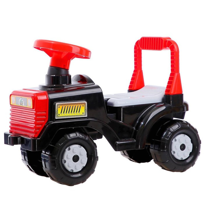 Машинка детская «Трактор», цвет чёрный - фото 1 - id-p226170413