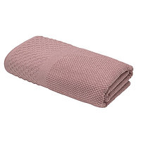 Махровое полотенце, размер 50x80 см, цвет розовый