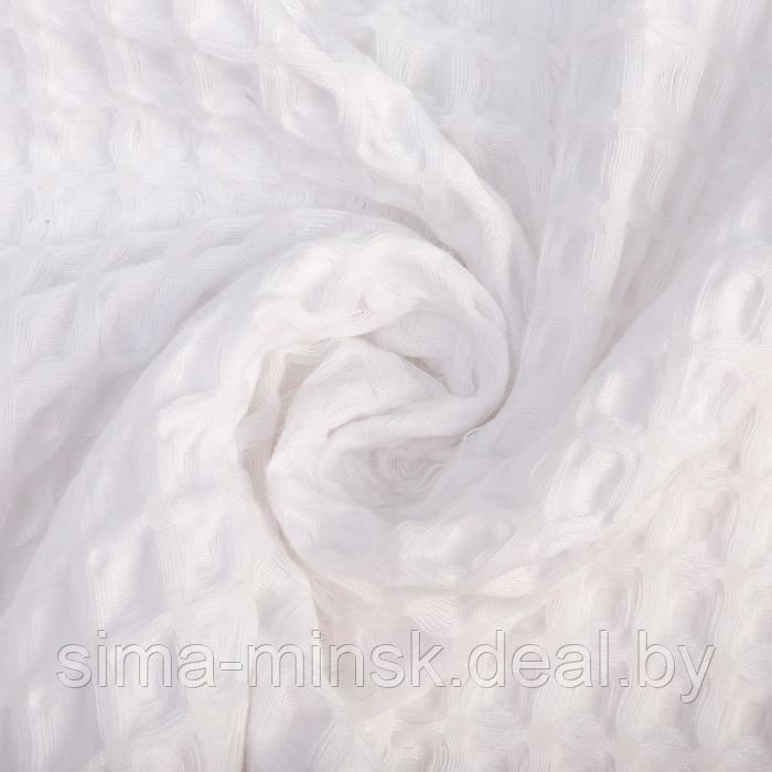 Халат вафельный мужской удлиненный Этель "Boho" размер 46-48, цвет белый, 100% хлопок, 290 г/м2 - фото 6 - id-p226170569