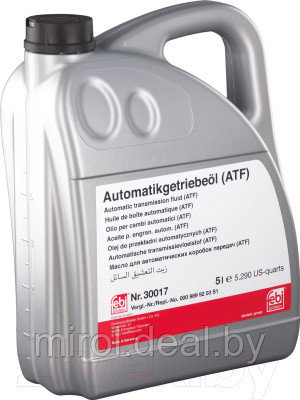 Трансмиссионное масло Febi Bilstein MB 236.2 / 30017 - фото 1 - id-p226171128