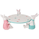 Блюдо для торта "BRIGHT RABBITS" 22,5Х22Х12  см 406-740, фото 2