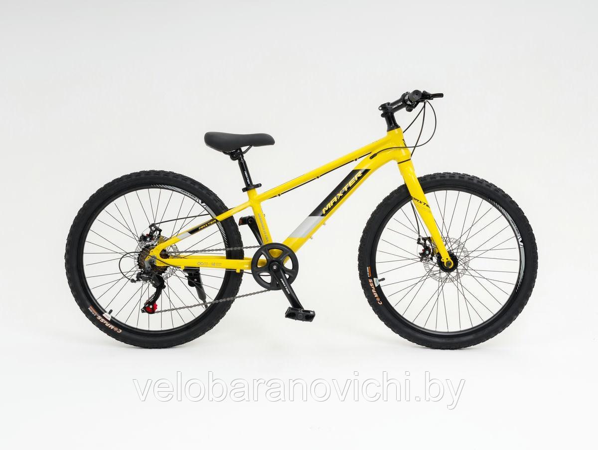 Велосипед Foxter Maxter PL1000 Желтый с ригидной вилкой - фото 1 - id-p226193483