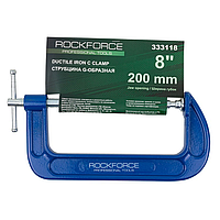 Струбцина С-образная 8"-200мм RockFORCE RF-333118