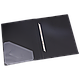 Папка-скоросшиватель DELI пластик чёрная с двумя карманами (цена с НДС), фото 2