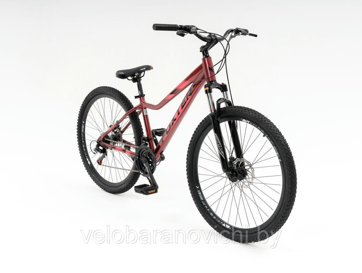 Велосипед Foxter Poison Бордовый - фото 2 - id-p226193484