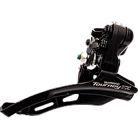 Передний переключатель, Shimano Tourney FD-TZ500 3x7(8) верхняя тяга (хомут 28.6) 42T Shimano
