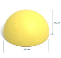 Барьер парковочный бетонный полусфера-3