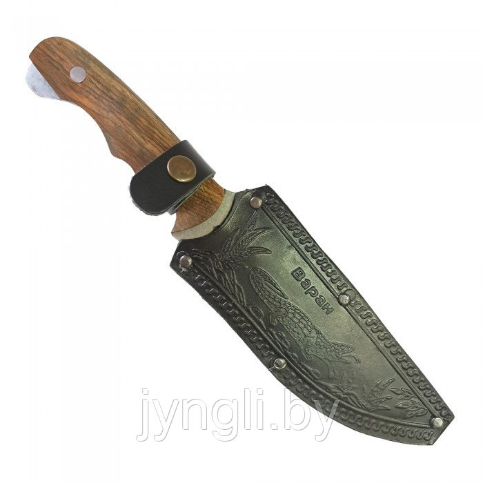 Нож туристический Кизляр Варан с точильным камнем - фото 3 - id-p226194437