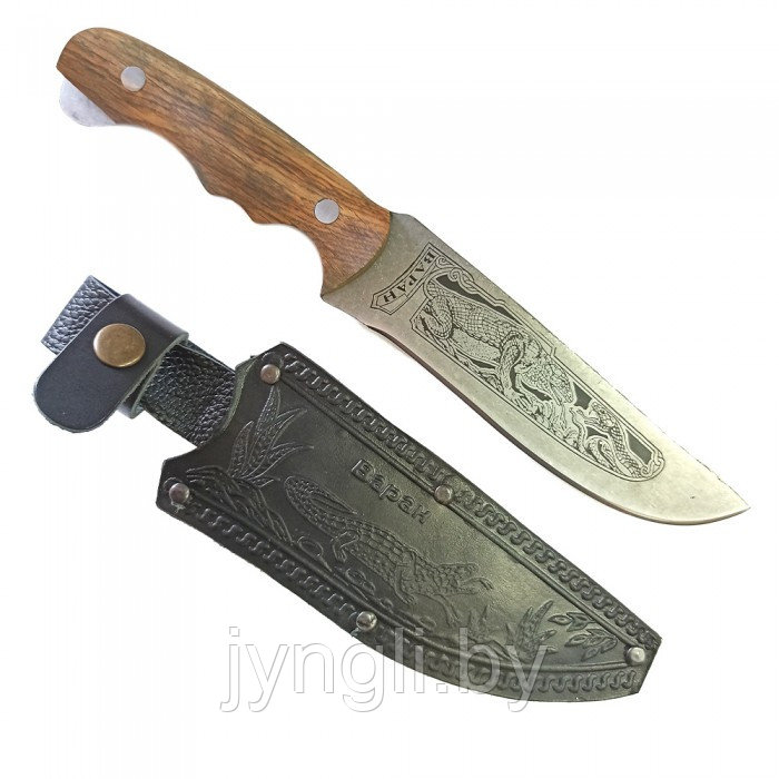 Нож туристический Кизляр Варан с точильным камнем - фото 7 - id-p226194437