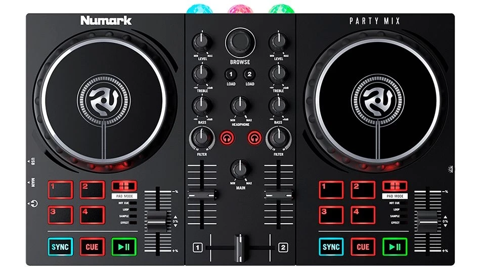 DJ контроллер Numark Party Mix II - фото 1 - id-p226194571