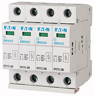 Разрядник SPCT2-280/4, 4P, 280VAC, 20kA(8/20µs), класс C, индикация, 4M