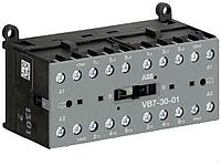 Реверсивный мини-контактор VB6-30-01-80, Uк=220...240VAC, 9А (20A по AC-1), 1NC+1NC всп. контакт