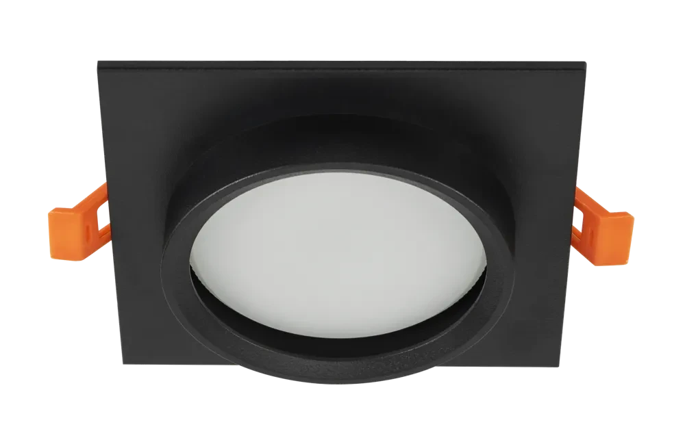 Светильник встраиваемый под лампу GX53 квадрат чёрный TruEnergy 21234 - фото 1 - id-p226198916