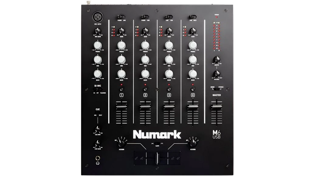DJ микшерный пульт Numark M6 USB - фото 1 - id-p226199164