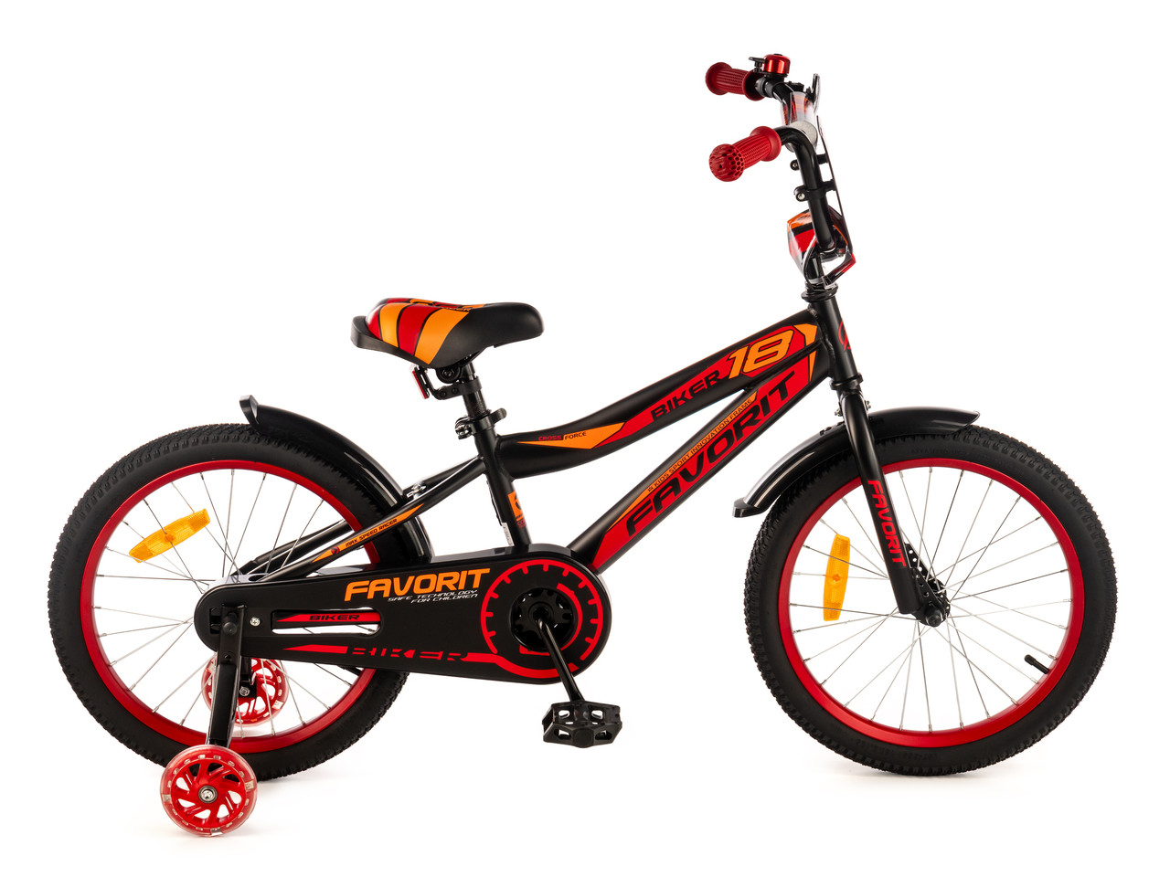 Детский велосипед Favorit Biker BIK-18 (красный) - фото 1 - id-p226199120