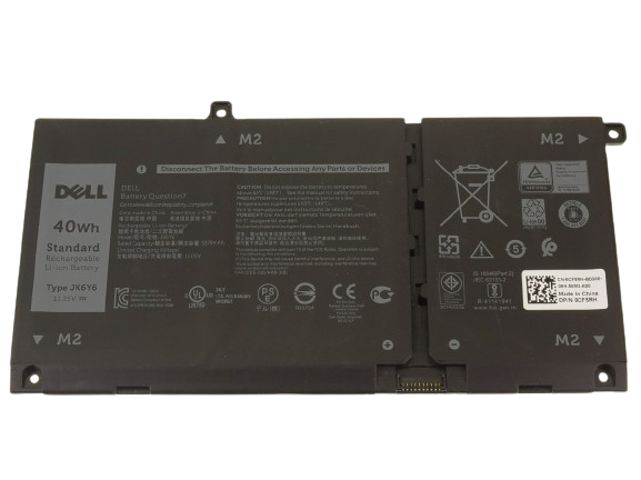 Оригинальный аккумулятор (батарея) для ноутбука Dell Vostro 5300 (JK6Y6) 11.25V 3378mAh (с разбора) - фото 1 - id-p226194505