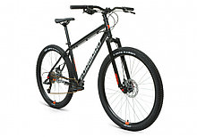 Велосипед Forward Sporting 27.5 X D р.19 2022 (черный/оранжевый)
