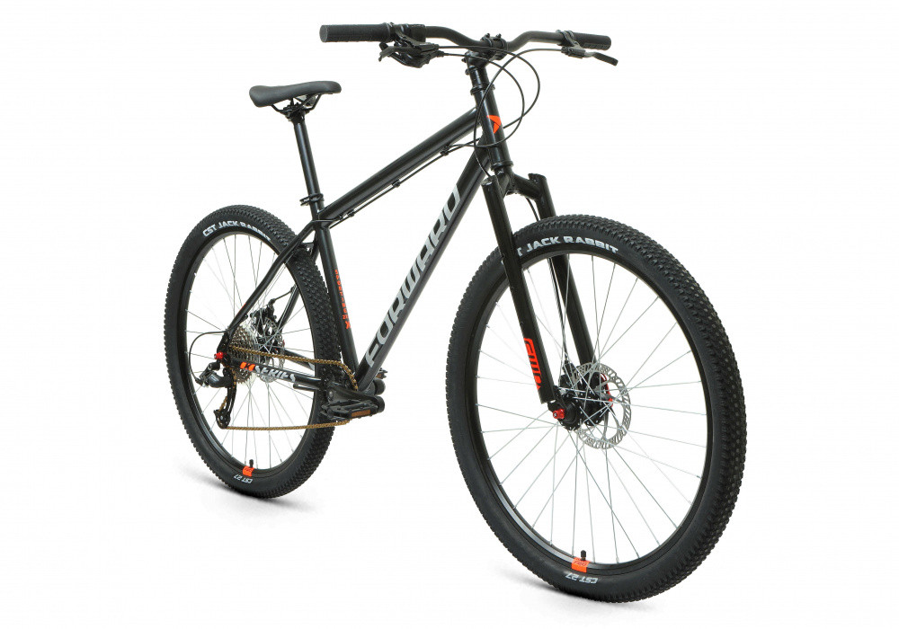 Велосипед Forward Sporting 27.5 X D р.19 2022 (черный/оранжевый) - фото 1 - id-p225123040