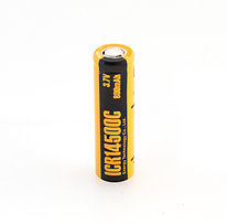 Аккумулятор 14500 800mAh - ET ICR14500C, 3.7v, Li-Ion, плоский +