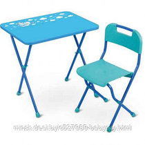 Комплект детской мебели Ника КА2/Г Алина-2 (для 3-7 лет), голубой