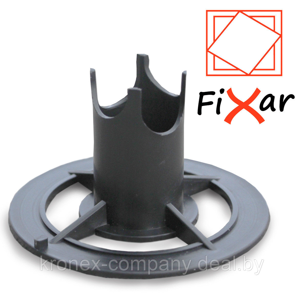 Фиксатор стойка на песчаные грунты FIXAR "ФС-40" 35/40 мм., арм. 4-28 мм. (упак. 500 шт.) - фото 1 - id-p226199642