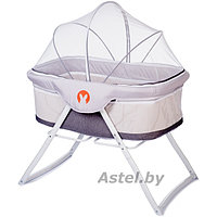 Колыбель Babyhit Carrycot LIGHT GREY светло серая (Складная, москитная сетка)