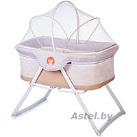 Колыбель BabyHit Carrycot (beige) бежевый (Складная, москитная сетка)