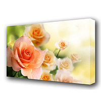 Картина на холсте "Аромат розы" 60*100 см