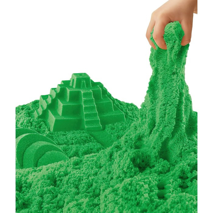 Космический песок, 1 кг, зелёный - фото 2 - id-p226200573